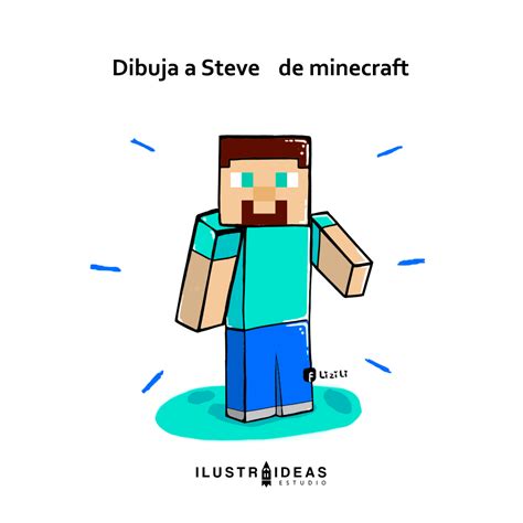 Como Dibujar A Steve De Minecraft Dibujo De Steve How To Draw Steve ...