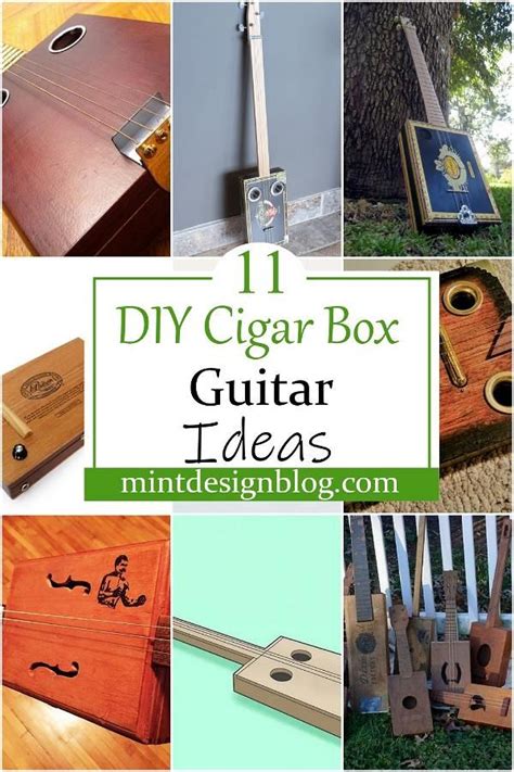 11 free diy cigar box guitar plans with pictures – Artofit