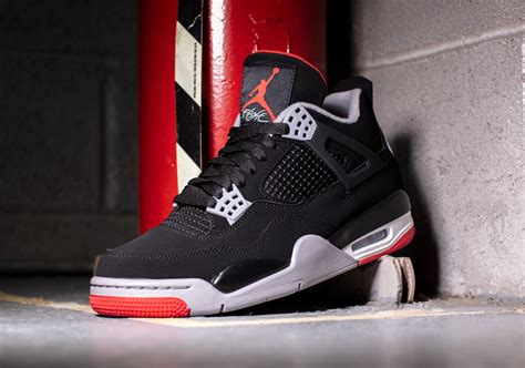 Air Jordan 4 Bred 2019 - Full Release Info + Photos | SneakerNews.com