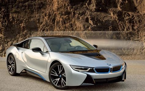 Silver BMW I8 HD Desktop Papel de parede: Widescreen: Alta definição: Fullscreen