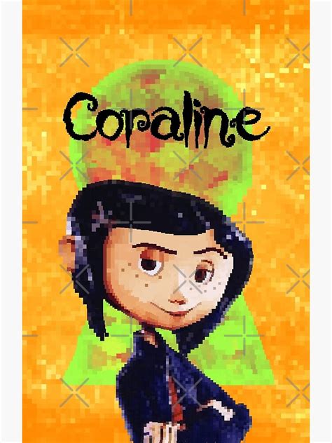 "Coraline Pixel" Photographic Print for Sale by SabyDaishi | Redbubble