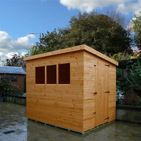 8x6 garden sheds - 8x6 wooden pent sheds for sale - Best quality