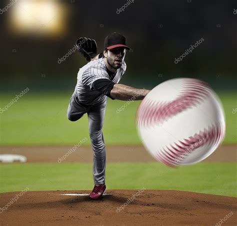 Pitcher Baseball Player — Stock Photo © betochagas #44754787