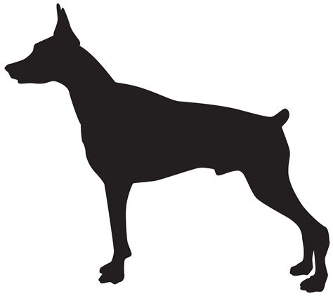 Silhouette Of A Dog at GetDrawings | Free download