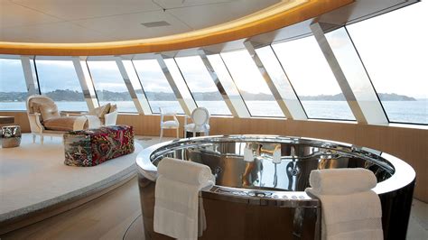 Luxury Mega Yacht Interior