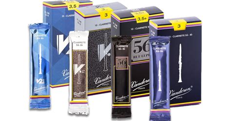 Vandoren Clarinet Reed Overview