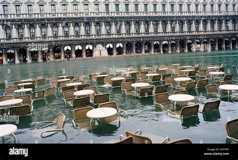 Piazza San Marco, Venice, Italy,Flooded Stock Photo - Alamy