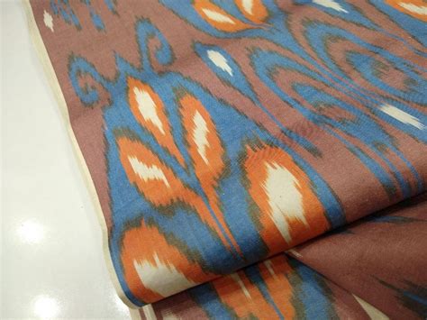 Cotton Ikat Fabric ikat Fabric by the Yard ikat Upholstery - Etsy