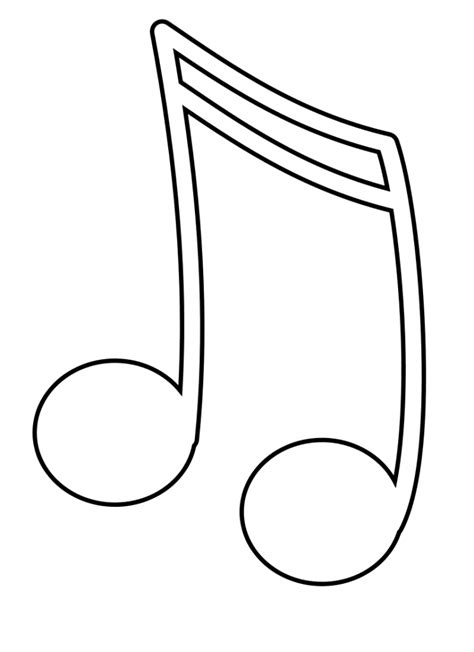 Free Printable Music Note Coloring Pages For Kids