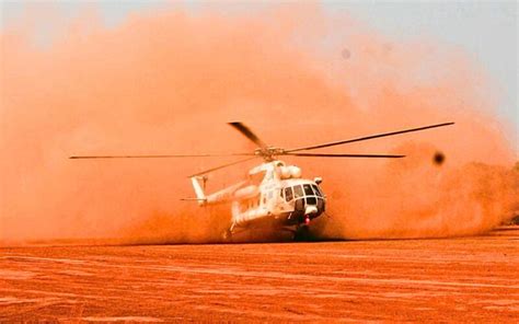 Extreme dust causes UN Mi-17 chopper to crash land in Africa - AeroTime