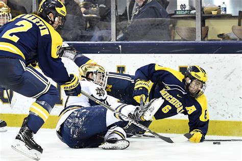 Notre Dame Hockey: Michigan Series Preview - One Foot Down