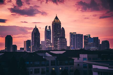 [100+] Atlanta Skyline Wallpapers | Wallpapers.com