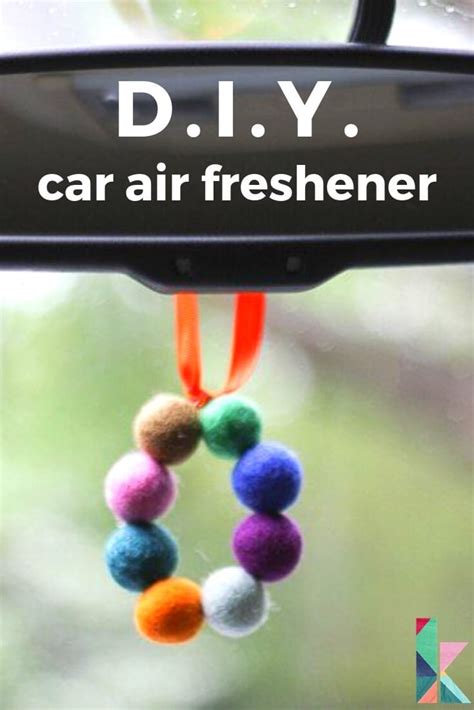 All natural, DIY Car Air Freshener | Designer Trapped