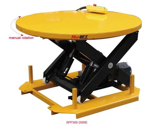 China Manual Rotating Lift Table-SPP360.E series Manufacturers Suppliers Factory