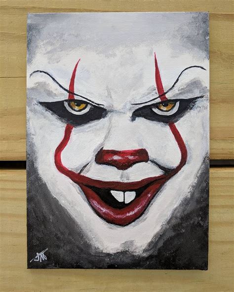 36+ Outstanding Chalk Art Ideas Youll Float Too 2017 Pennywise The Clown From Stephen Kings in ...