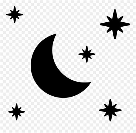 Download Stars Moon Comments - Stars And Moon Svg Clipart (#3193990) - PinClipart