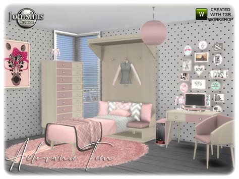 Sims 4 Teen Room Cc