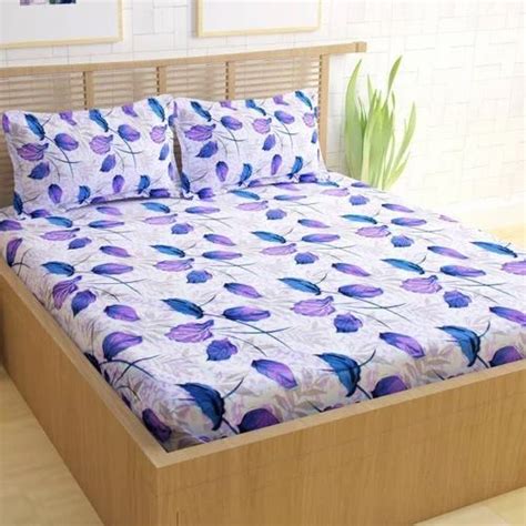 Cotton Printed Double Bed Sheet, Size: 100x90 Inch at Rs 350/piece in Gurugram