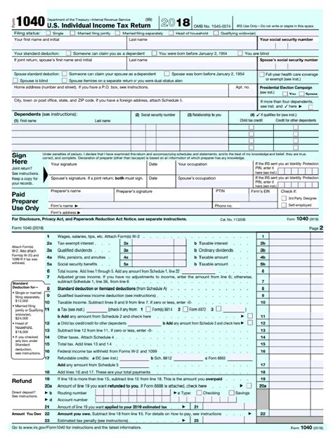 Irs Fillable Form 1040 : 2016 Form IRS 1040-A Fill Online, Printable ...