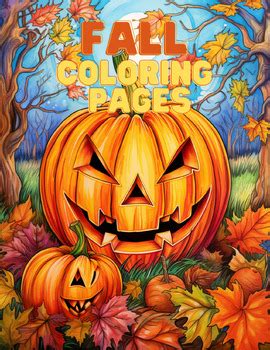 Fall-Themed Coloring Pages - Emergency Substitute Kit | TPT