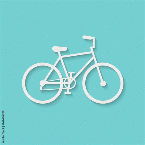 Bicycle vector illustration. Stock Vector | Adobe Stock