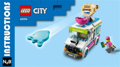 LEGO 60314 instructions - City - Ice Cream Truck Police Chase [booklet 2] - YouTube