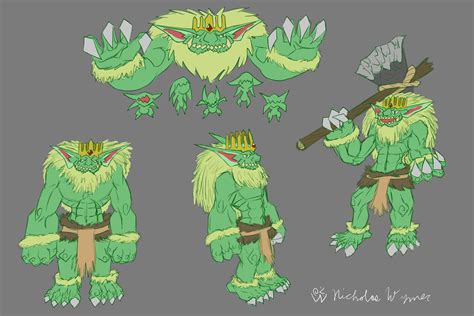 ArtStation - Goblin King Concept Art