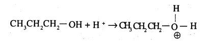 How is1Propoxypropanesynthesised from Propan1ol Write the mechanism of this reaction