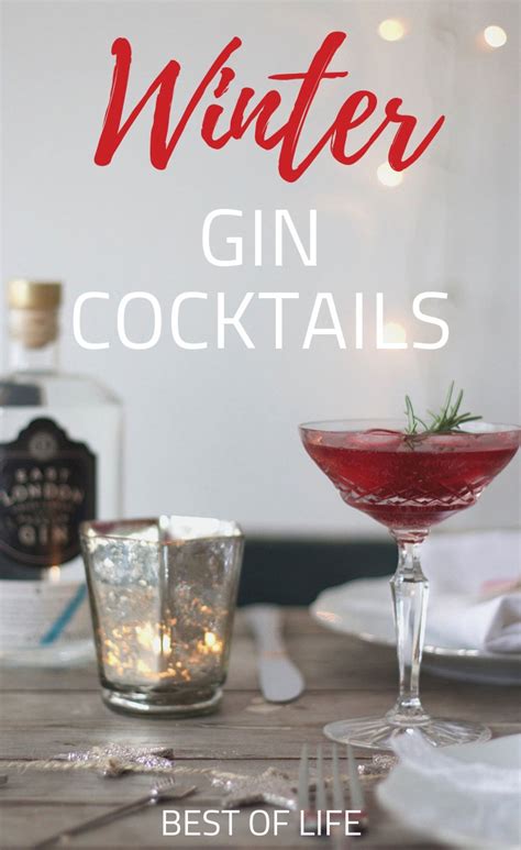 Winter Cocktails with Gin | Drink Recipes for Winter - The Best of Life