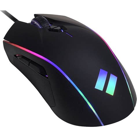 Best Buy: CyberPowerPC Syber Wired Optical Gaming Mouse Black SM202