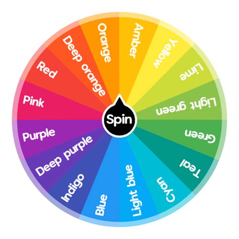 Wheel of Colors | Spin The Wheel App