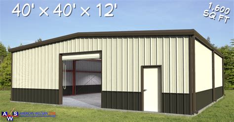 Metal Building Kits | Prefab Steel Buildings | American Western Steel