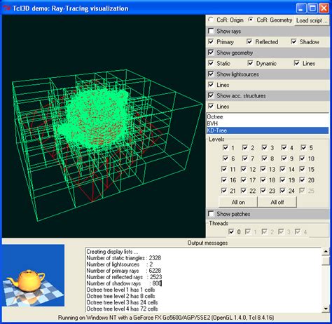 Tcl3D - Documentation - rtVis Explained