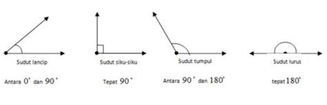 Jenis Jenis Sudut Dan Pengertian Dan Contohnya Di Matematika