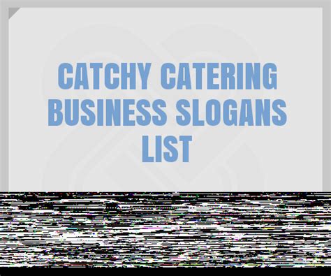 100+ Catchy Catering Business Slogans 2024 + Generator - Phrases & Taglines