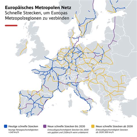 Train operators propose 32 000 km high speed rail ‘Metropolitan Network’ | News | Railway ...