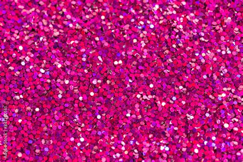 Shiny pink glitter textured background Stock Photo | Adobe Stock