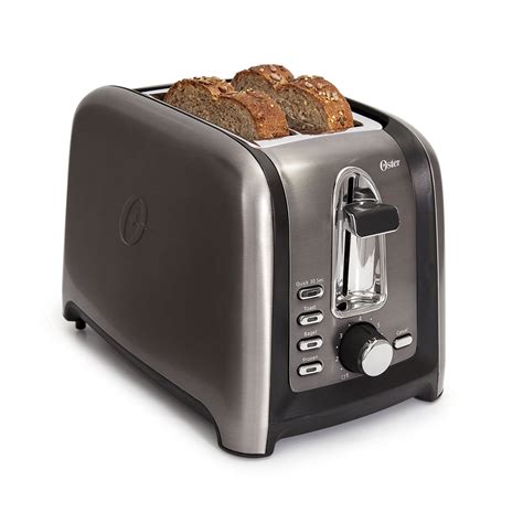 Oster Black Stainless Collection 2-Slice Toaster - Stainless Steel ...