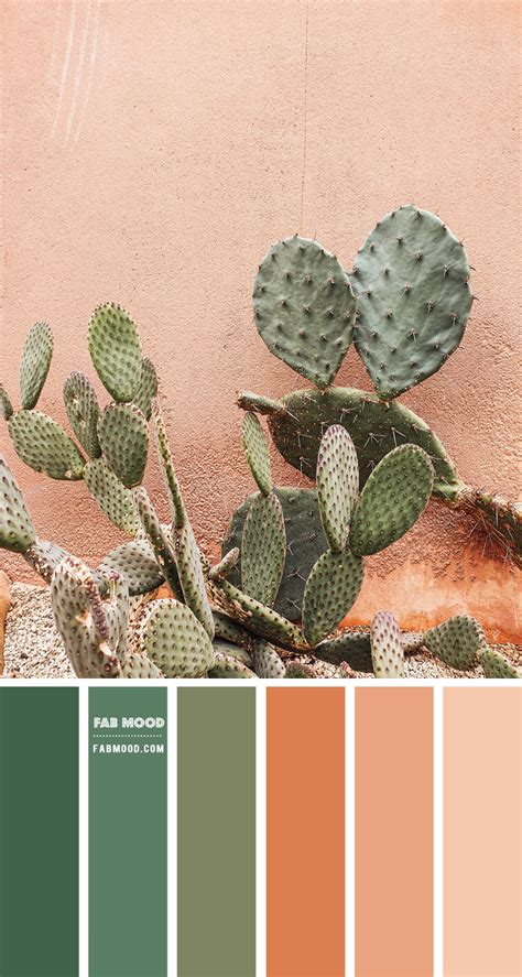 Chive Green and Terracotta Colour Scheme – Colour Palette #99 1 - Fab Mood | Wedding Color ...