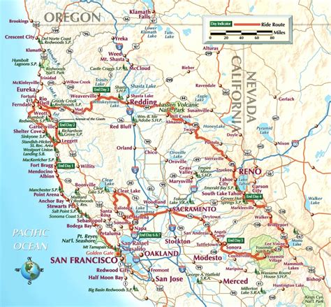 Detailed California Road / Highway Map - [2000 Pix Wide - 3 Meg ...