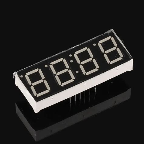 5pcs 7 Segment Clock Display Digital Segmentos 0.56inch 4 Digit 7 segment RED LED Display Common ...