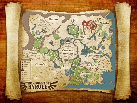 Zelda dungeon interactive breath of the wild map - tipjes