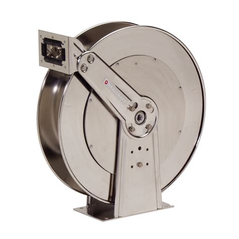 Reelcraft D84000 OLS - 1 in. x 50 ft. Stainless Steel Hose Reel