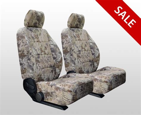 Realtree Snow Camo Seat Covers - Velcromag