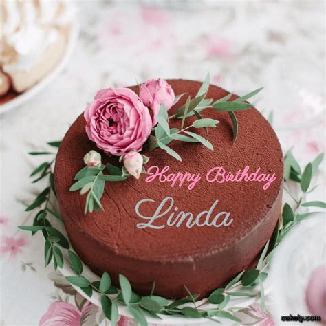 🎂 Happy Birthday Linda Cakes 🍰 Instant Free Download