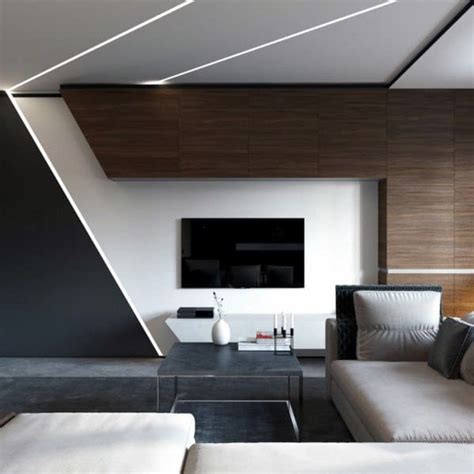 [42+] Wooden Modern Tv Wall Design Ideas