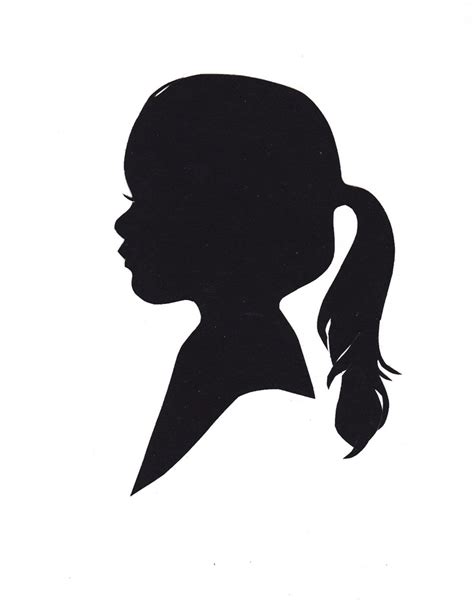 Free Cartoon Girl Silhouette, Download Free Cartoon Girl Silhouette png ...