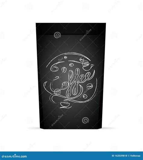 Vector Packaging for Coffee Template Stock Vector - Illustration of boxing, sale: 162039818