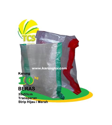 Karung Plastik Transparan 10kg (35x53cm) - Pabrik Karung Plastik