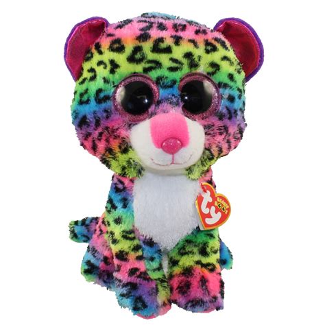 TY Beanie Boos - DOTTY the Rainbow Leopard (Medium Size - 9 inch) (Mint): Sell2BBNovelties.com ...